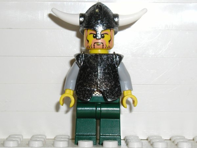 LEGO Minifigure-Viking Warrior 4b-Vikings-VIK010-Creative Brick Builders